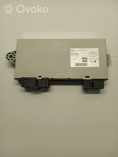 BMW 5 F10 F11 Komputer / Sterownik ECU i komplet kluczy 7644748