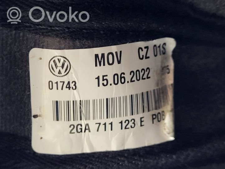 Volkswagen T-Roc Vaihdevivun/vaihtajan verhoilu nahka/nuppi 2GA711123E