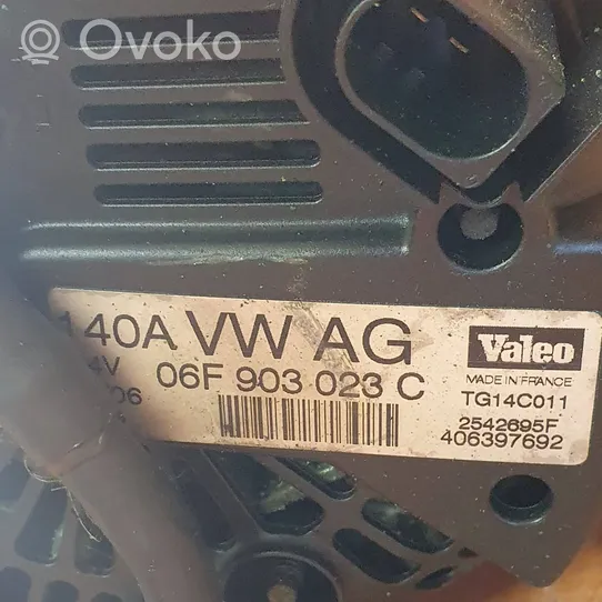 Audi A3 S3 A3 Sportback 8P Alternator 06F903023C