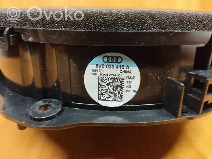 Audi A3 S3 8V Głośnik drzwi przednich 8V0035415A