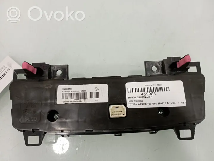 Toyota Avensis T250 Oro kondicionieriaus/ klimato/ pečiuko valdymo blokas (salone) 5590005630