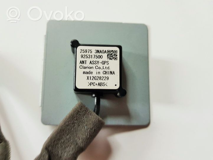 Nissan Leaf I (ZE0) GPS navigation control unit/module 259753NA0A