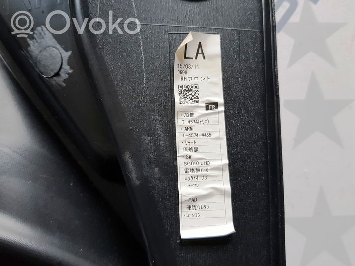 Subaru Forester SJ Garniture de panneau carte de porte avant 94212SG040NA