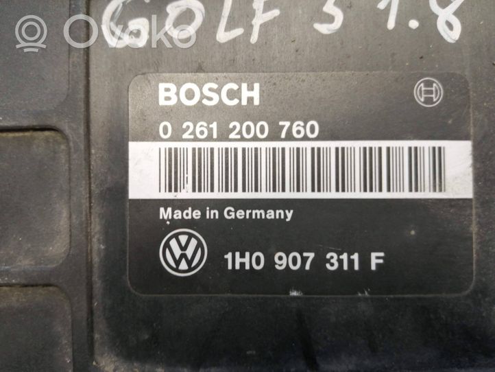 Volkswagen Golf III Sterownik / Moduł ECU 1H0907311F