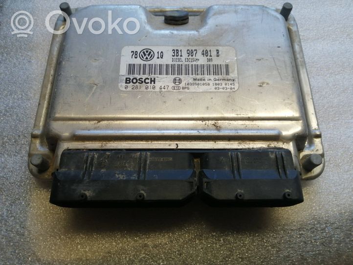 Volkswagen PASSAT B5.5 Dzinēja vadības bloks 3B1907401B