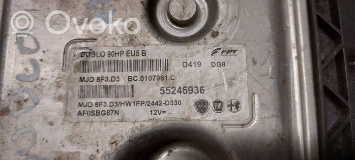 Fiat Doblo Sterownik / Moduł ECU 55246936