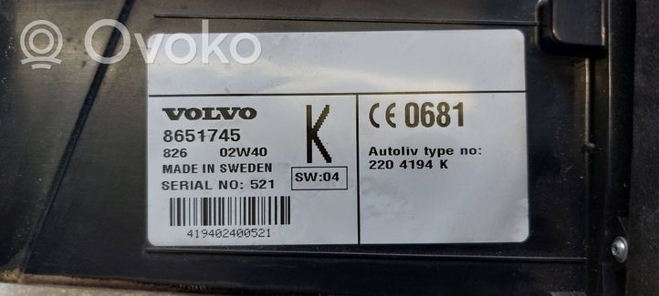 Volvo S60 Unité de commande, module téléphone 8651745