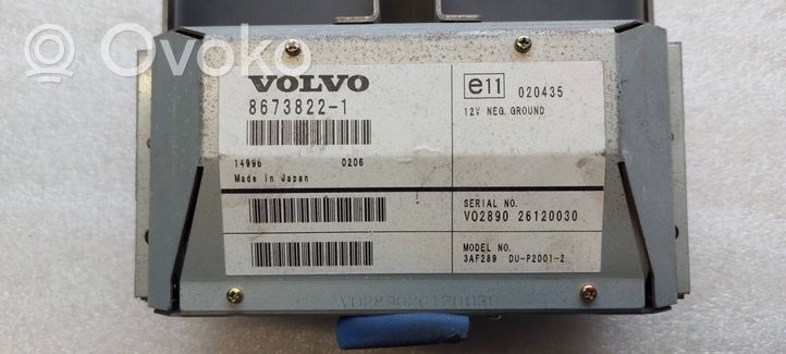 Volvo V70 Radio/CD/DVD/GPS-pääyksikkö 8673822