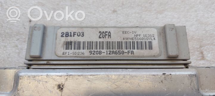 Ford Scorpio Calculateur moteur ECU 92GB12A650FA