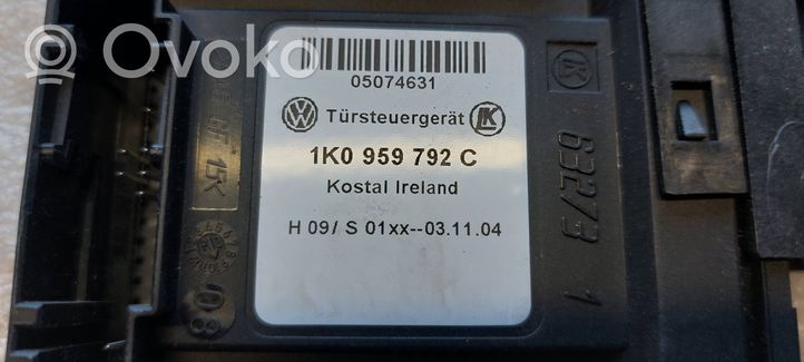 Volkswagen Touran I Silniczek podnośnika szyby drzwi przednich 1K0959792C