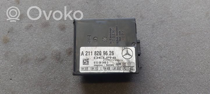 Mercedes-Benz CLS C219 Signalizacijos valdymo blokas A2118209626