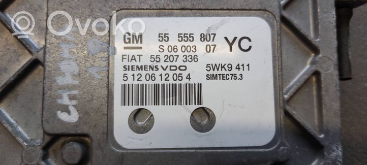 Fiat Croma Unidad de control/módulo del motor 55566807