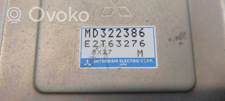 Mitsubishi Carisma Sterownik / Moduł ECU MD322386