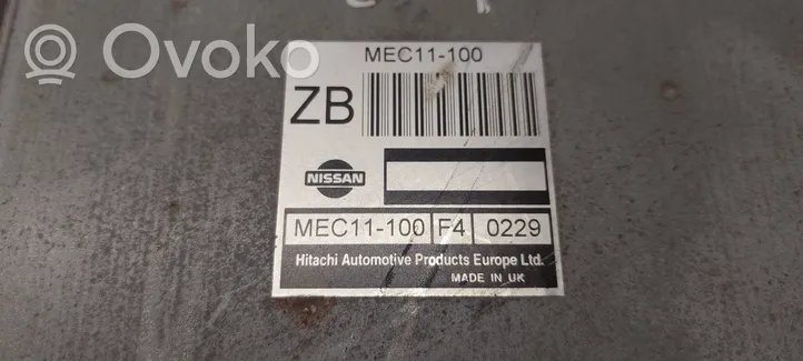 Nissan Primera Užvedimo komplektas MEC11100