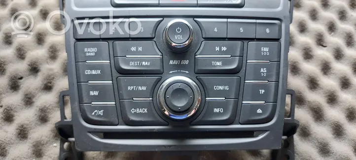 Opel Zafira C Controllo multimediale autoradio 20875736