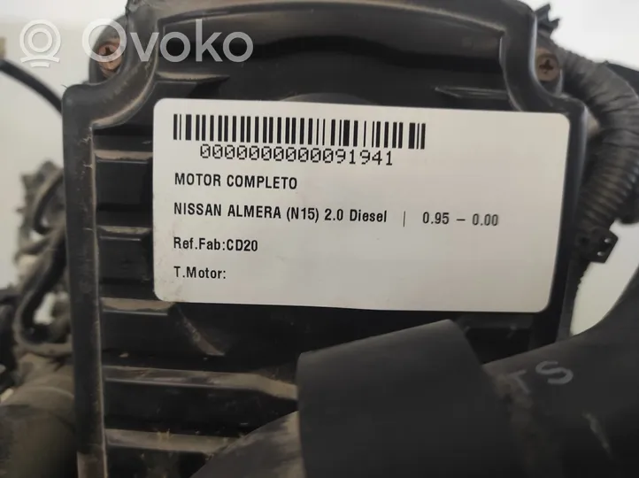 Nissan Almera Moottori CD20