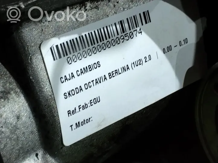 Skoda Octavia Mk2 (1Z) Scatola del cambio manuale a 6 velocità EGU