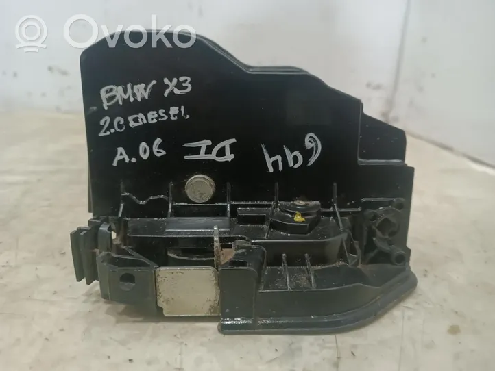 BMW X3 E83 Serratura portiera anteriore 7167071