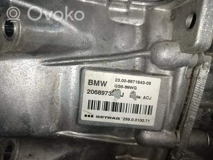 BMW X1 F48 F49 Mehāniska 5 ātrumu pārnesumkārba GS659WG