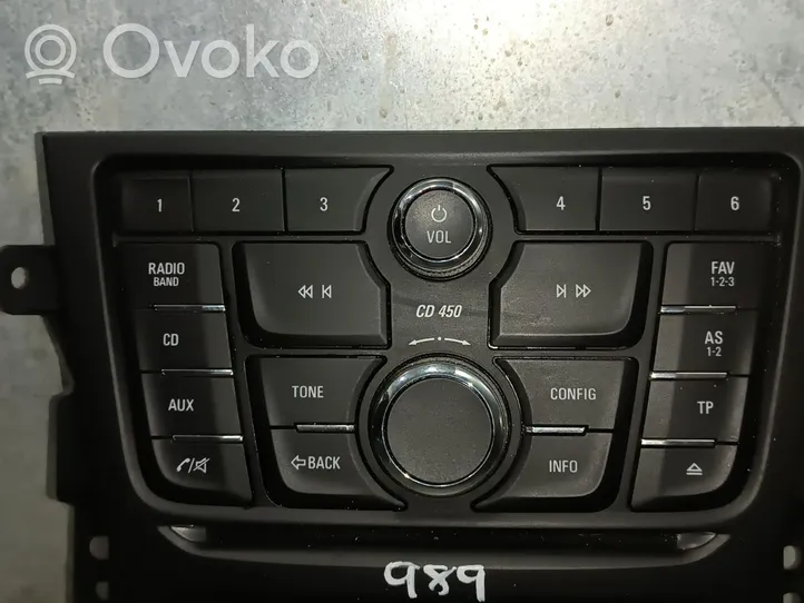 Opel Mokka Panel / Radioodtwarzacz CD/DVD/GPS 42356788