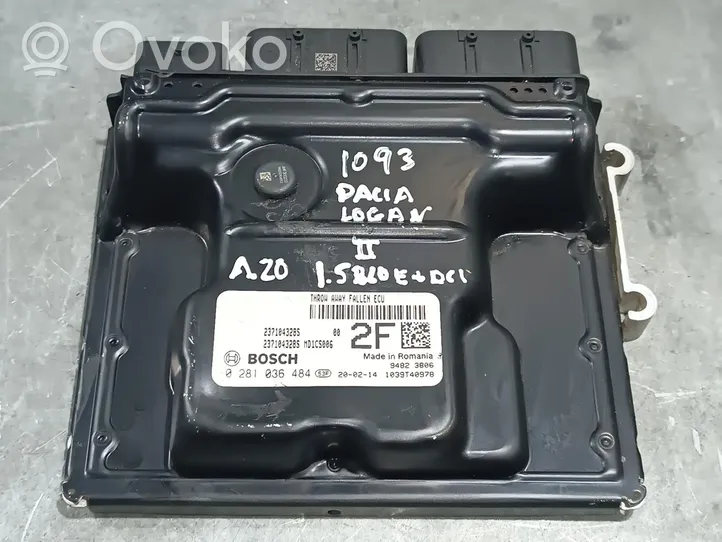 Dacia Logan II Sterownik / Moduł ECU 237104328S