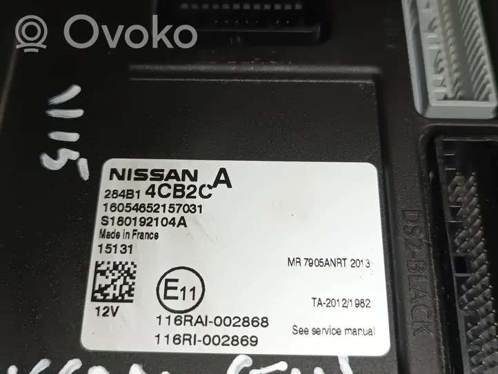 Nissan Qashqai Module de fusibles 284B14CB2C