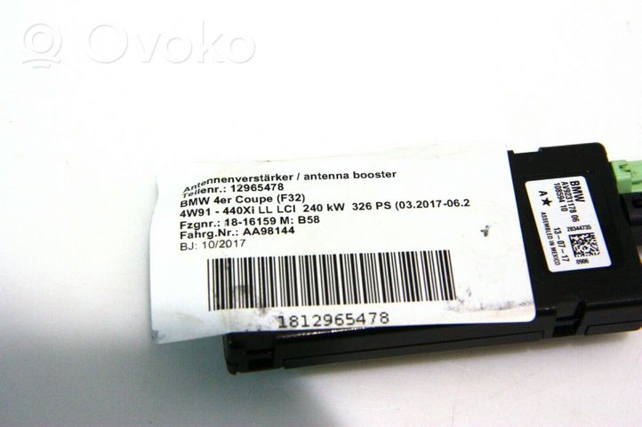 BMW M4 F82 F83 Amplificateur de son 008764