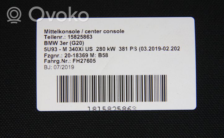 BMW 3 G20 G21 Hutablage 018487