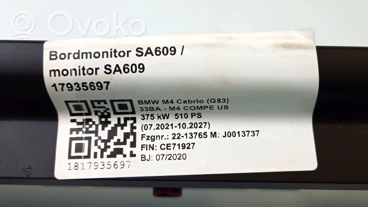 BMW M4 G82 G83 Monitor / wyświetlacz / ekran 024018