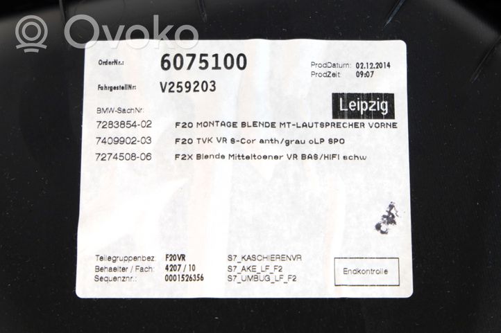 BMW 1 F20 F21 Etuoven verhoilu (käytetyt) 007628