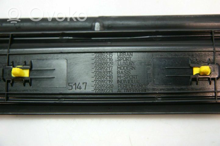 BMW 1 F20 F21 Etuoven kynnyksen suojalista 015710