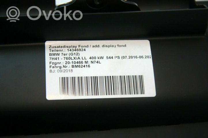 BMW X5 G05 Monitor / wyświetlacz / ekran 012640