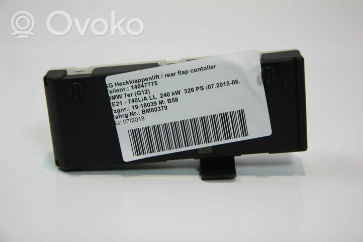 BMW 3 G20 G21 Unité de commande / module de hayon 012247