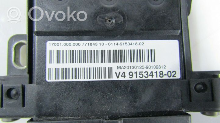 BMW 7 F01 F02 F03 F04 Relais de contrôle de courant R02026