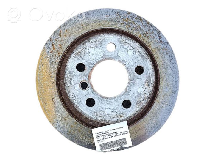 BMW 2 F46 Disque de frein arrière 6799367