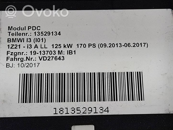 BMW i3 Sterownik / Moduł parkowania PDC 7938191