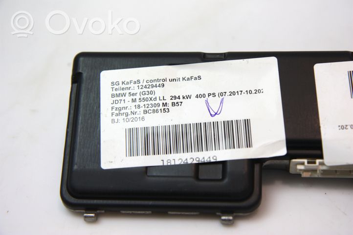 BMW 5 G30 G31 Module de contrôle caméra arrière 022157