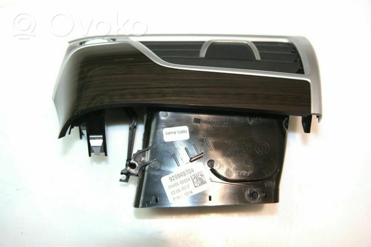 BMW 7 G11 G12 Garniture de panneau console centrale 016256