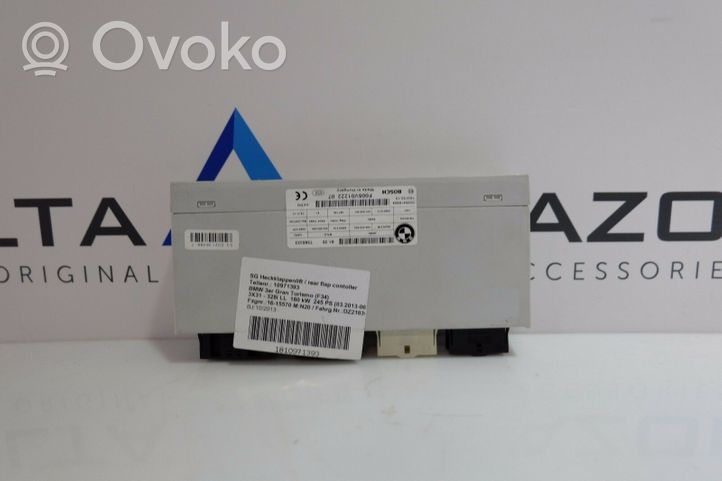 BMW 3 GT F34 Sterownik / Moduł elektrycznej klapy tylnej / bagażnika 001547