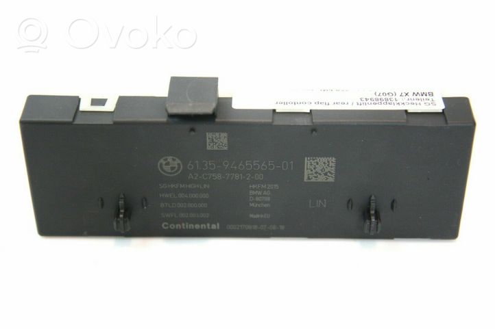 BMW X5M G05 F95 Unidad de control/módulo del maletero/compartimiento de carga 018116