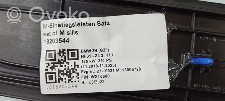 BMW Z4 g29 Osłona listwy przedniej 027201