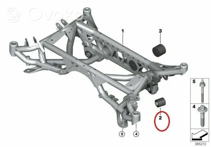 BMW M2 F87 Front wishbone bush K002219