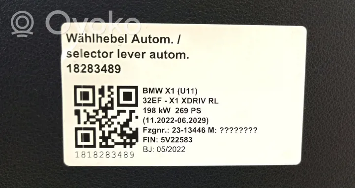 BMW X1 U11 Consolle centrale 027707
