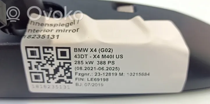 BMW X4 G02 Taustapeili (sisäpeili) 027971