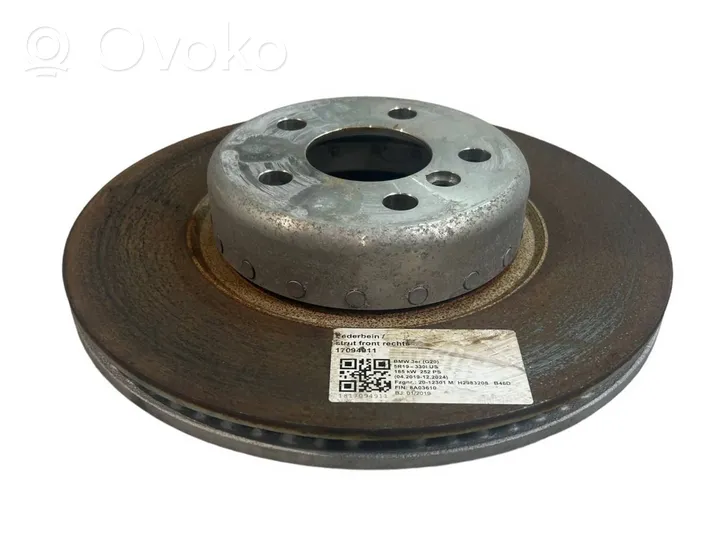 BMW 3 G20 G21 Disque de frein avant 6880072