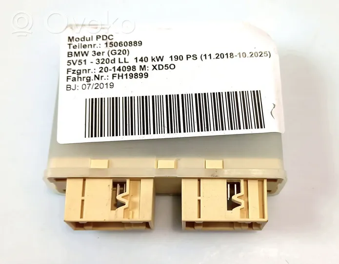 BMW 3 G20 G21 Parking PDC control unit/module 023587