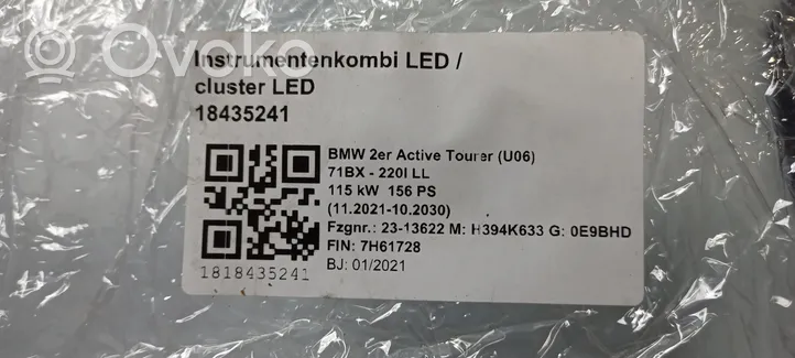 BMW 2 Active Tourer U06 Monitor/display/piccolo schermo 029239