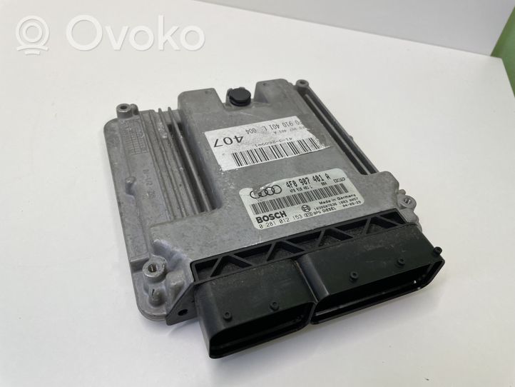 Audi A6 S6 C6 4F Variklio valdymo blokas 4F0907401A