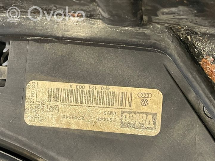 Audi A6 S6 C6 4F Pannello di supporto del radiatore 4F0121003A