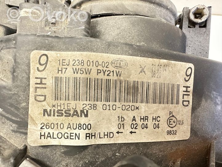 Nissan Primera Faro/fanale 26010AU800